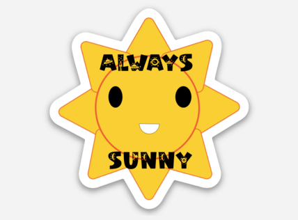 Cut out sticker 2x2