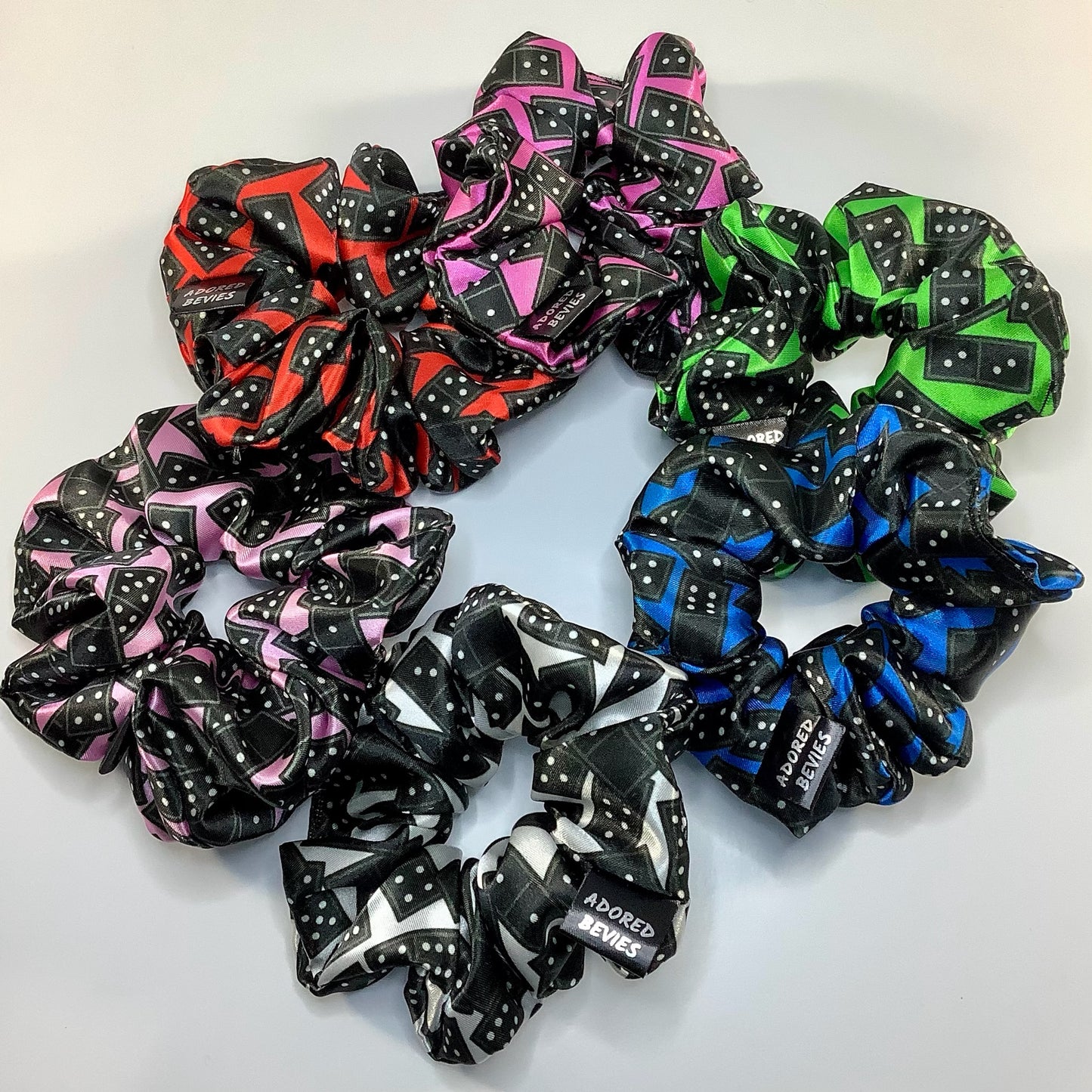 Tabletop Dominoes Hero Scrunchie