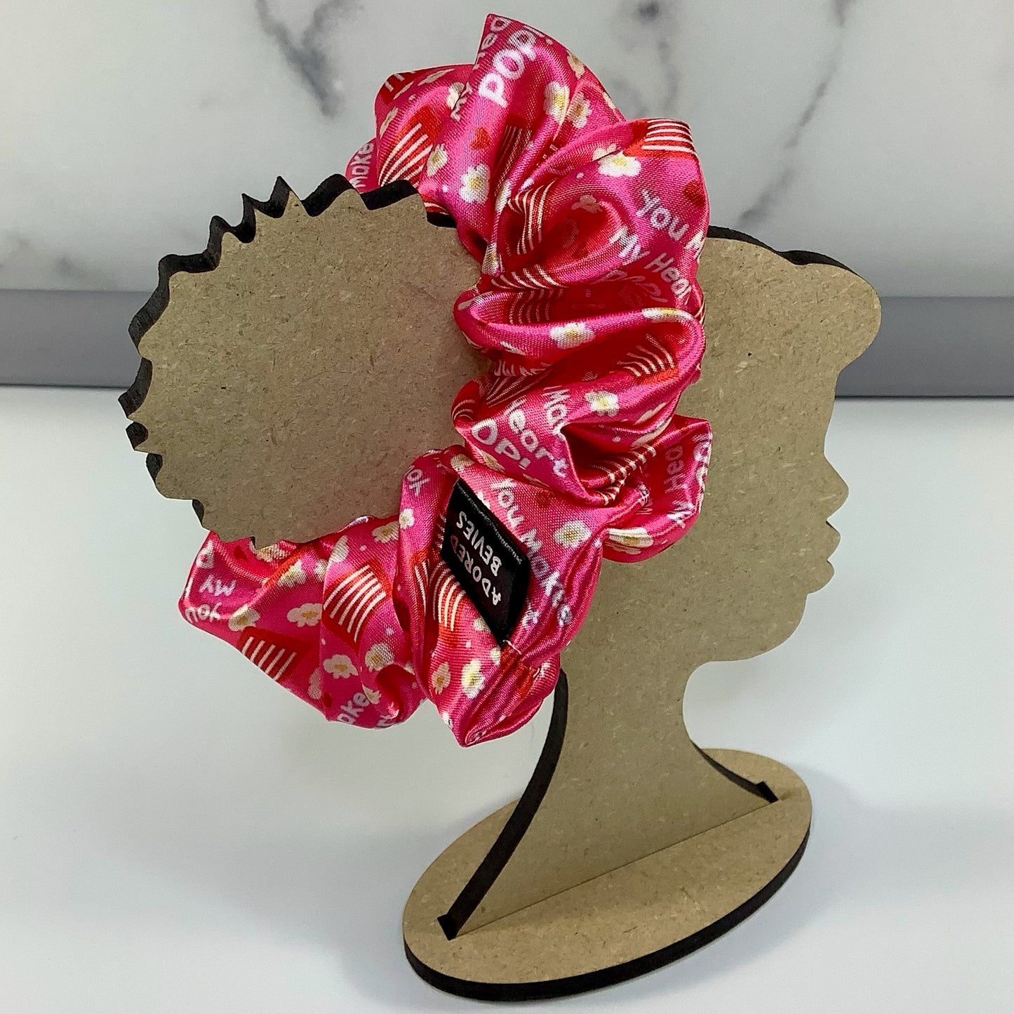 Movie Theater Popcorn Bucket Hero Scrunchie