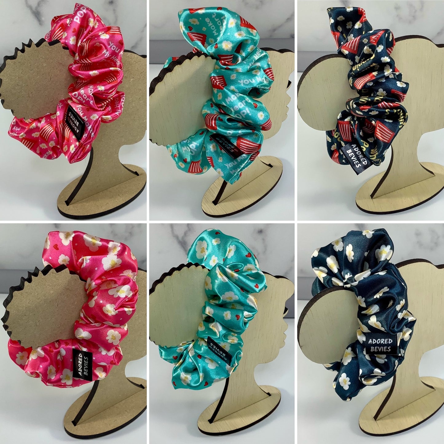 Movie Theater Popcorn Hero Scrunchie