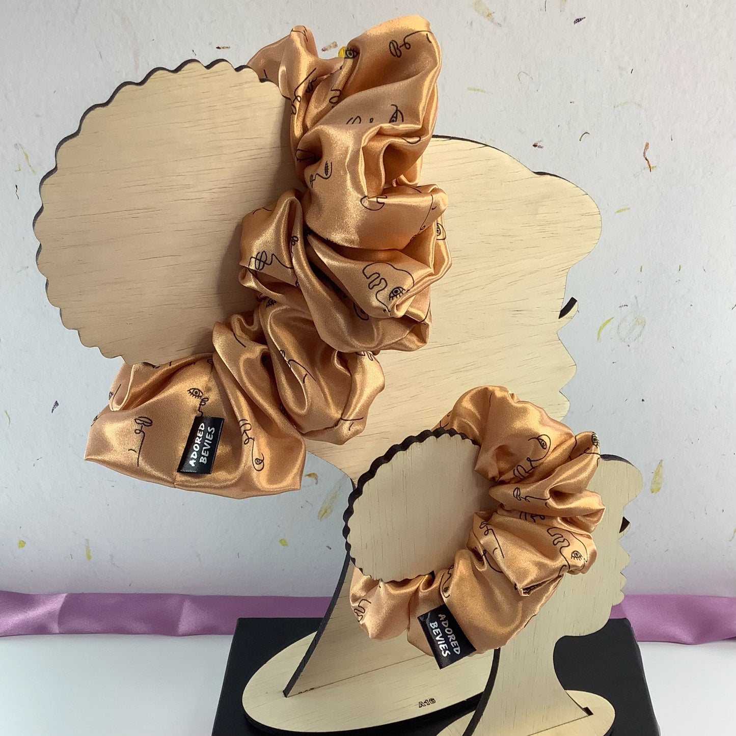 Picasso At Antibes Gold XXL Scrunchie