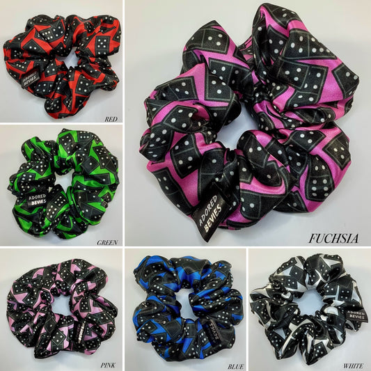 Tabletop Dominoes Hero Scrunchie