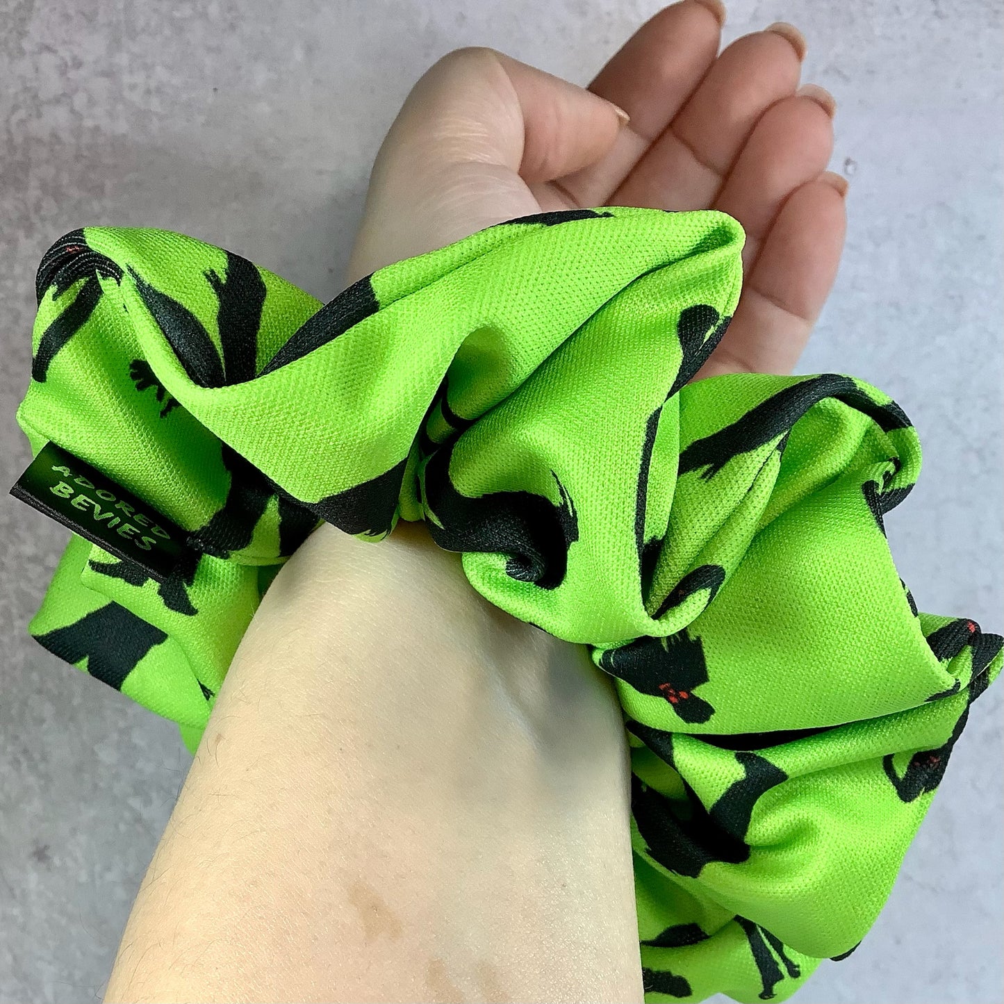 Cemetary Dance Hero Scrunchie